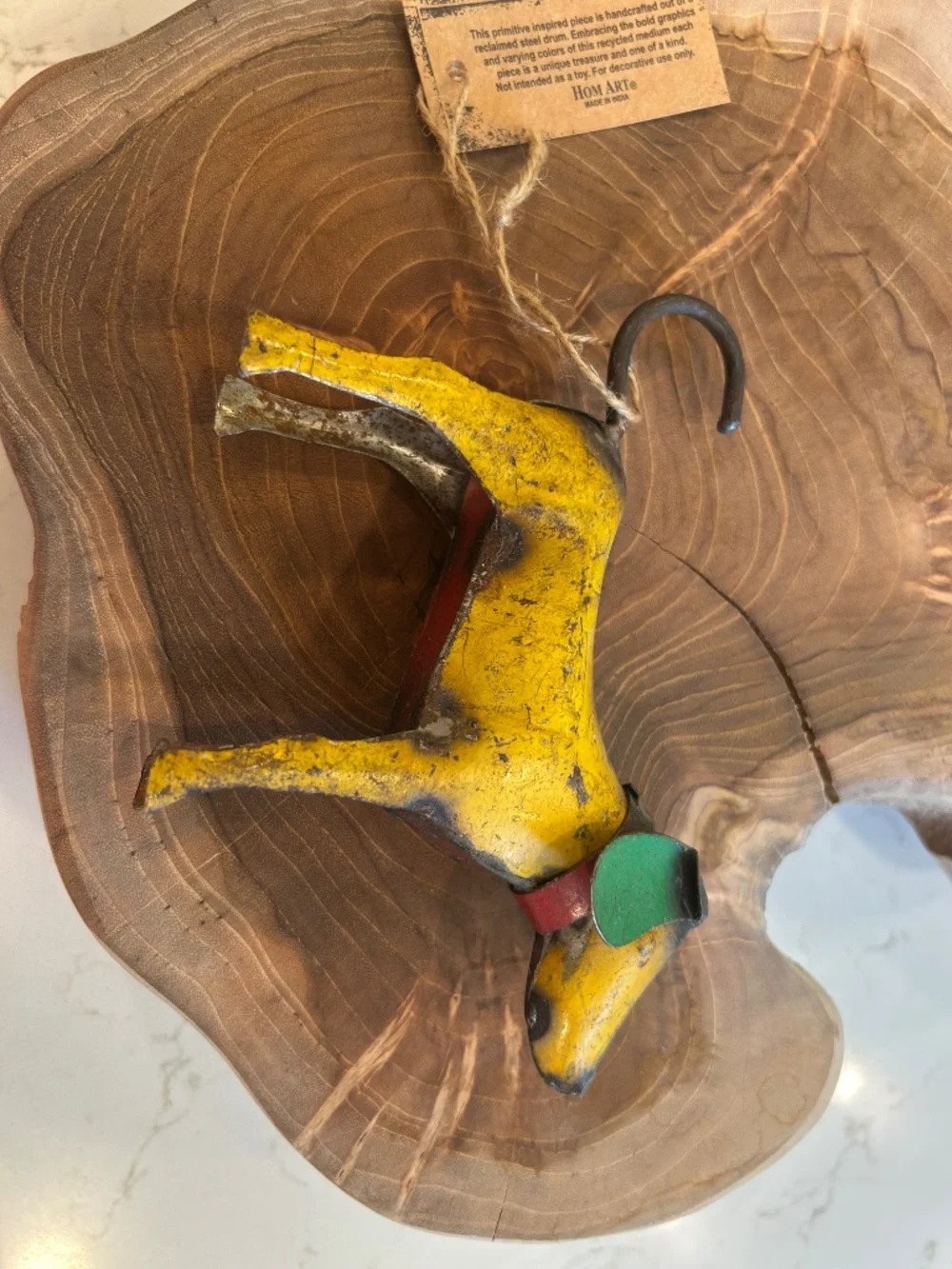 HomArt unique recycled metal dog